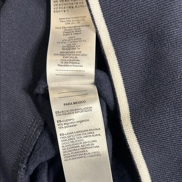 Original Penguin Navy Tracksuit with Logo